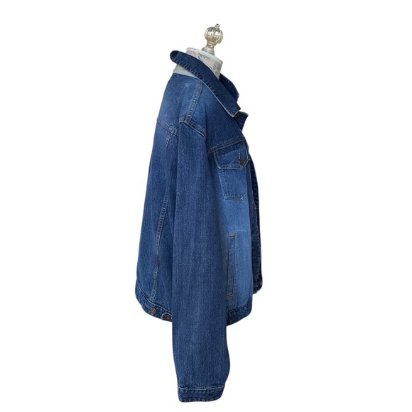 Vintage Tommy Hilfiger Men’s Denim Jacket - Size L - Picture 6 of 13